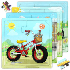Butterfly EduFields 4in1 Vehicles Brain Teaser Board offers extended learning and quiet playtime.