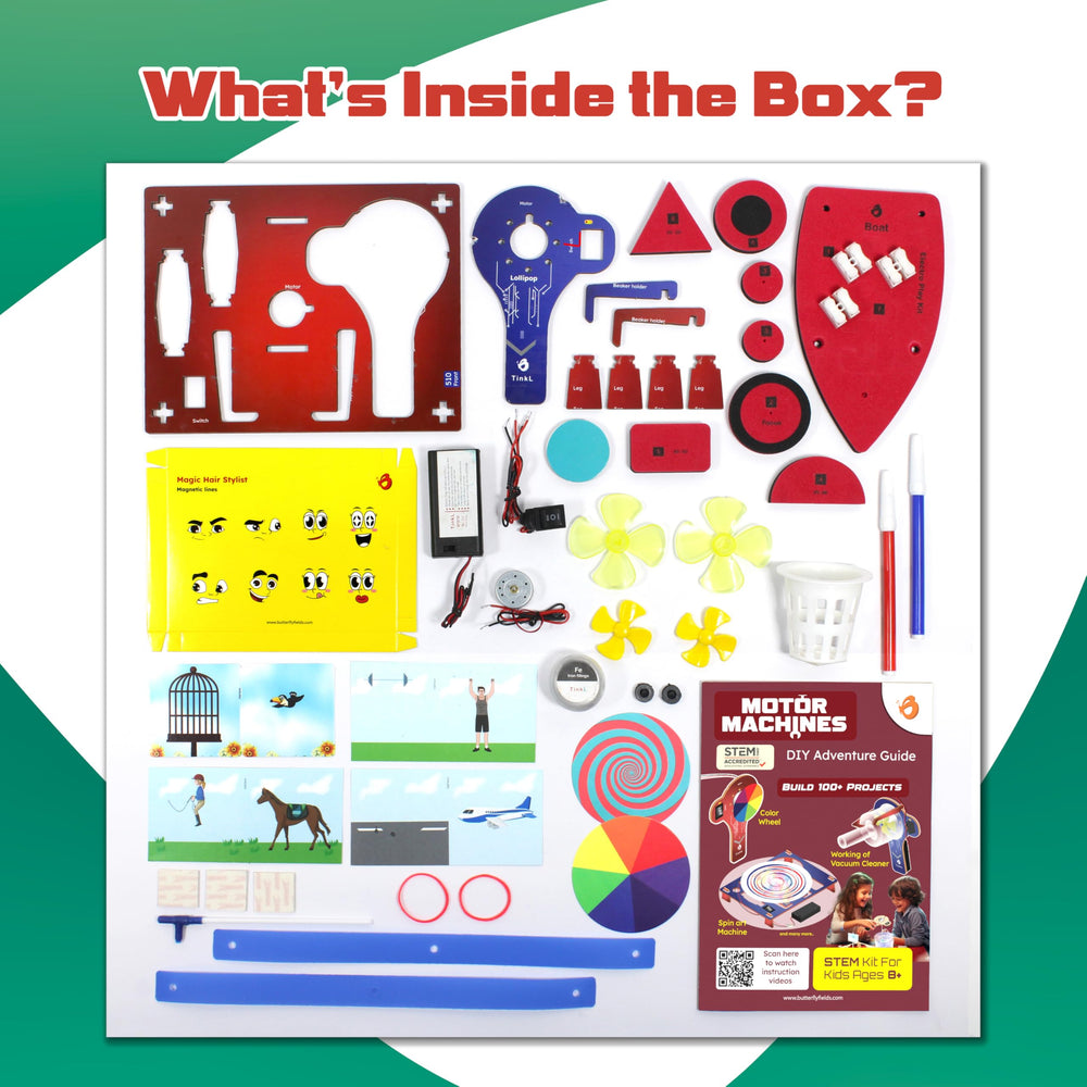 Butterfly EduFields battery-operated robots kit designed for portable STEM play