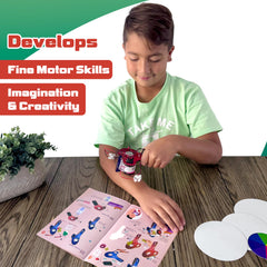 Butterfly EduFields kids building robots step-by-step fosters problem solving