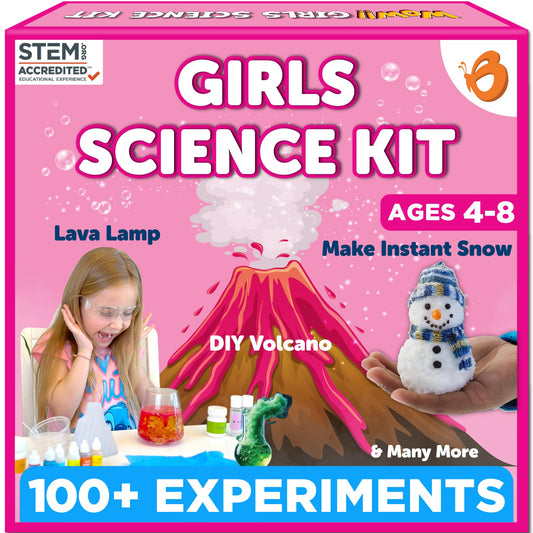 Butterfly EduFields packaging shows the girls science kit, ideal gift-ready presentation.