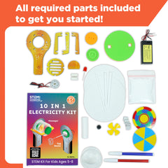 Butterfly EduFields STEM Kit hands-on build promotes fine motor skills and persistence.