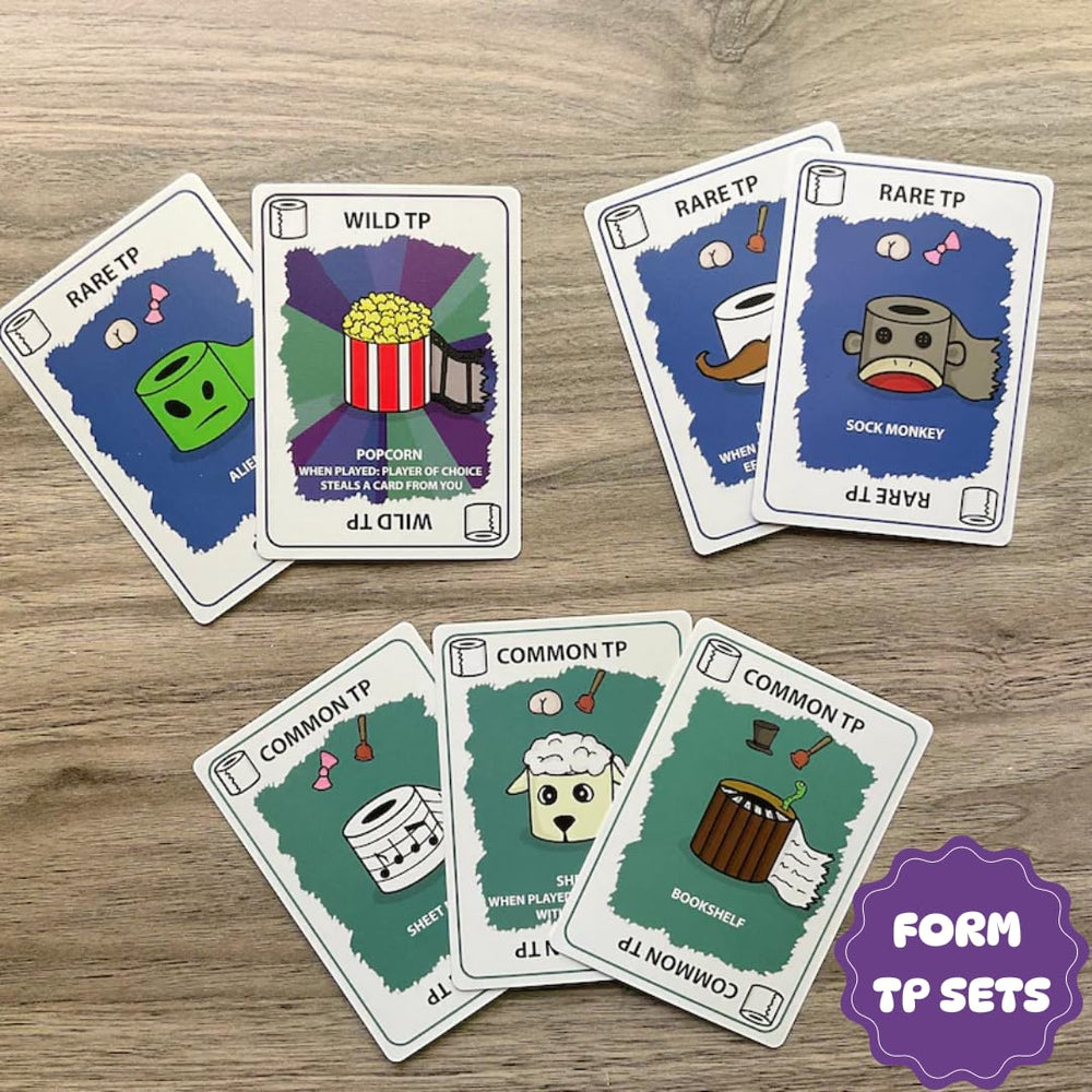 Butts in Space family game night visuals promote quick, easy rounds.