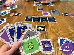 Butts in Space toilet paper universe scene fuels silly, social play.
