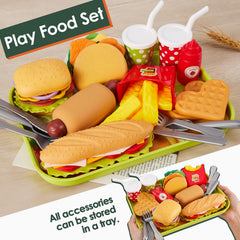 Buyger durable plastic tray keeps all components neatly stored and ready