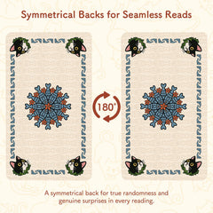 BWTY standard-size cat tarot cards for comfortable shuffling and handling.