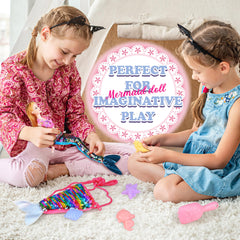 Hair styling comb included for on-the-go fashion play with BYCICI