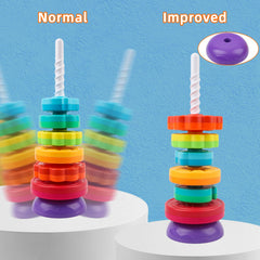 BYFWH apple, orange and watermelon discs support playful learning and fine motor skills.
