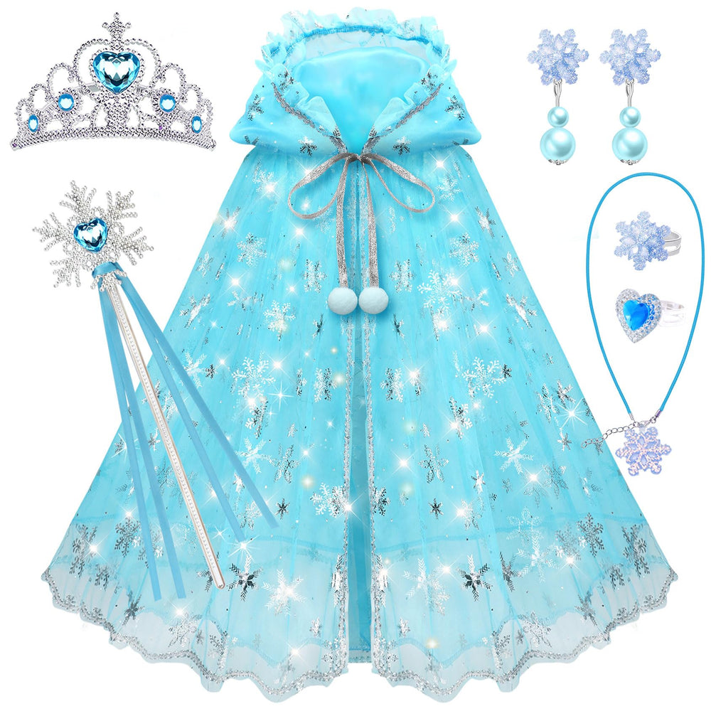 BYHTTKIGM princess dress-up set with cape and hat for imaginative play