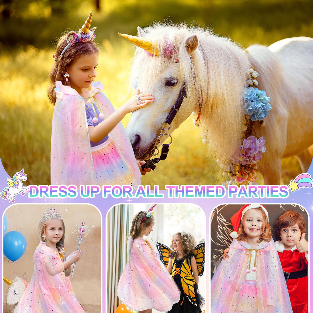 BYHTTKIGM soft two-layer tulle fabric ensures comfort during dress-up