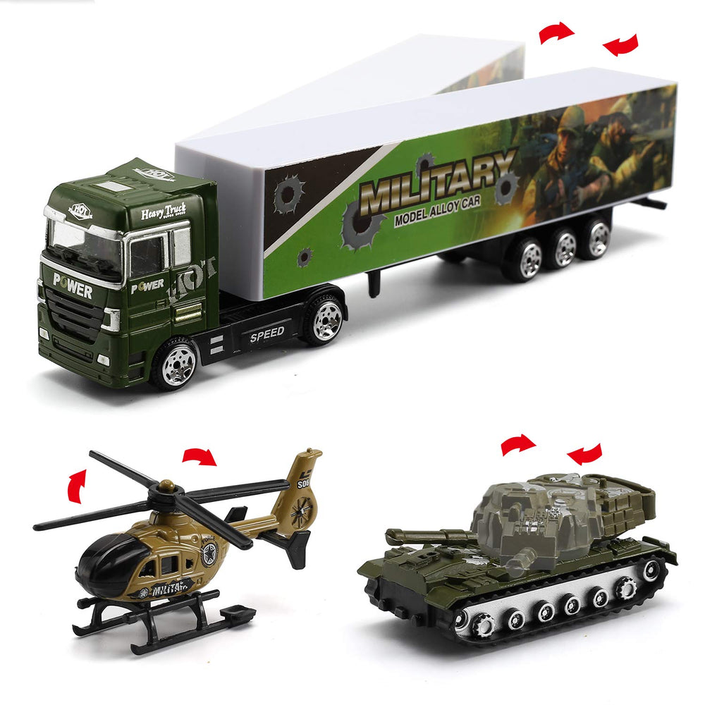 BYONEBYE double-side transport design reveals multiple play angles.