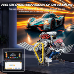 BYTLK V8 engine model educational toy sparks creativity and problem solving.