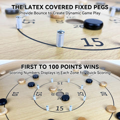 BZnota two-in-one board reveals a checker-side for classic checkers