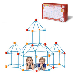 BZseed fort kit cave setup for imaginative play and spatial learning.