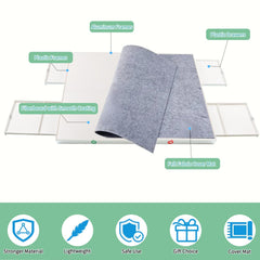 BZseed puzzle board durable ABS construction is lightweight and sturdy.