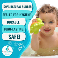 caaocho Mele durable natural rubber design withstands bath time fun