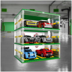 Cabeeskii DIY 3-layer display showcases car models from multiple angles.