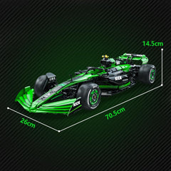 CaDA Sauber C44 display setup showing large model on shelf