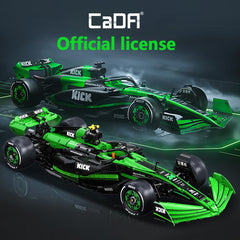 CaDA Sauber C44 rear diffuser view emphasizing authentic design cues