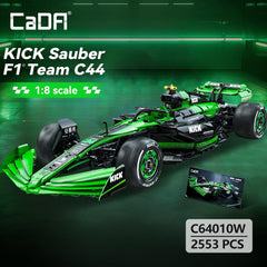 CaDA Sauber C44 side profile highlighting sleek aerodynamics and detailing