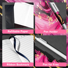 CAGIE 3-digit lock diary, secure private writings anywhere