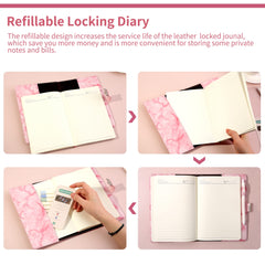 CAGIE Diary ribbon bookmark helps locate important entries quickly