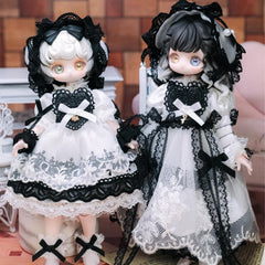 Articulated CALEMBOU BJD joints enable graceful poses for photos and display.