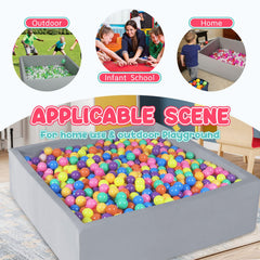 CALEPTONG portable play space suitable for indoor and outdoor use.