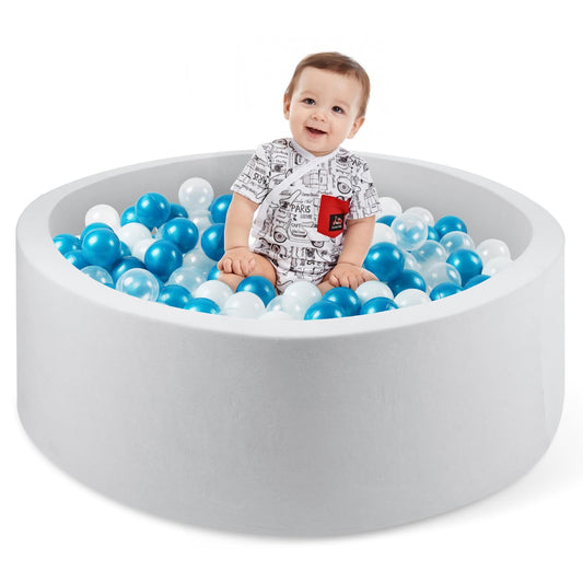 CALEPTONG foam ball pit frame offers sturdy support for safe toddler play