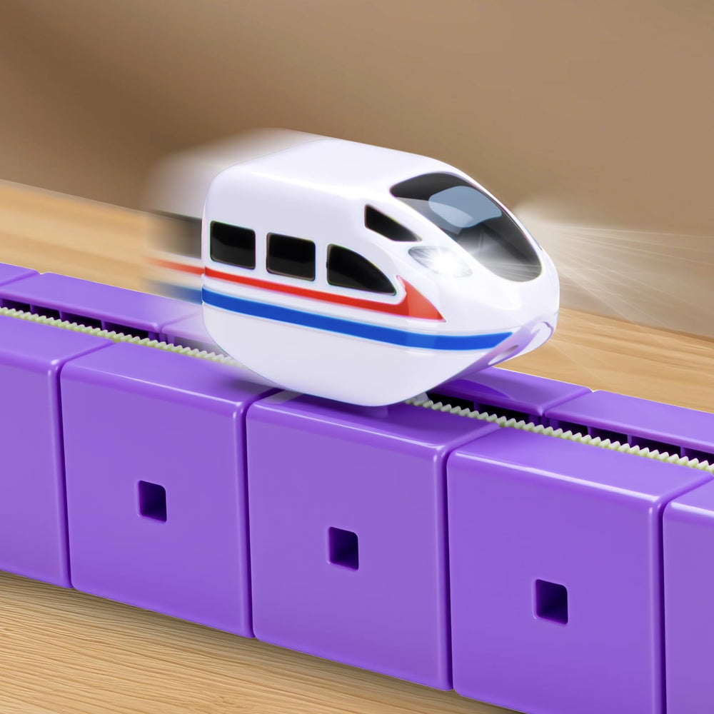CalfQueen KlickRail on-track expansion demonstrating track-based fun.