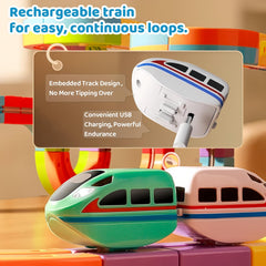 CalfQueen KlickRail sideways-drive offers dynamic routes for active pretend play.