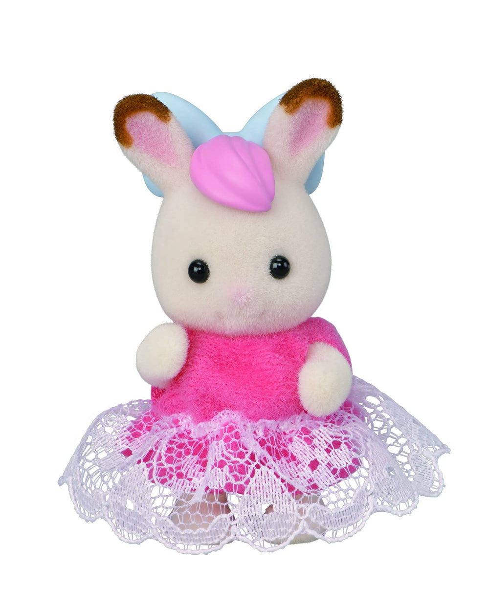 Calico Critters Baby Fun Hair Series Poseable baby figure for storytelling play.