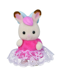 Calico Critters Baby Fun Hair Series Poseable baby figure for storytelling play.