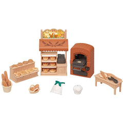 Calico Critters Bakery Shop Starter Set front view for cozy pretend baking play