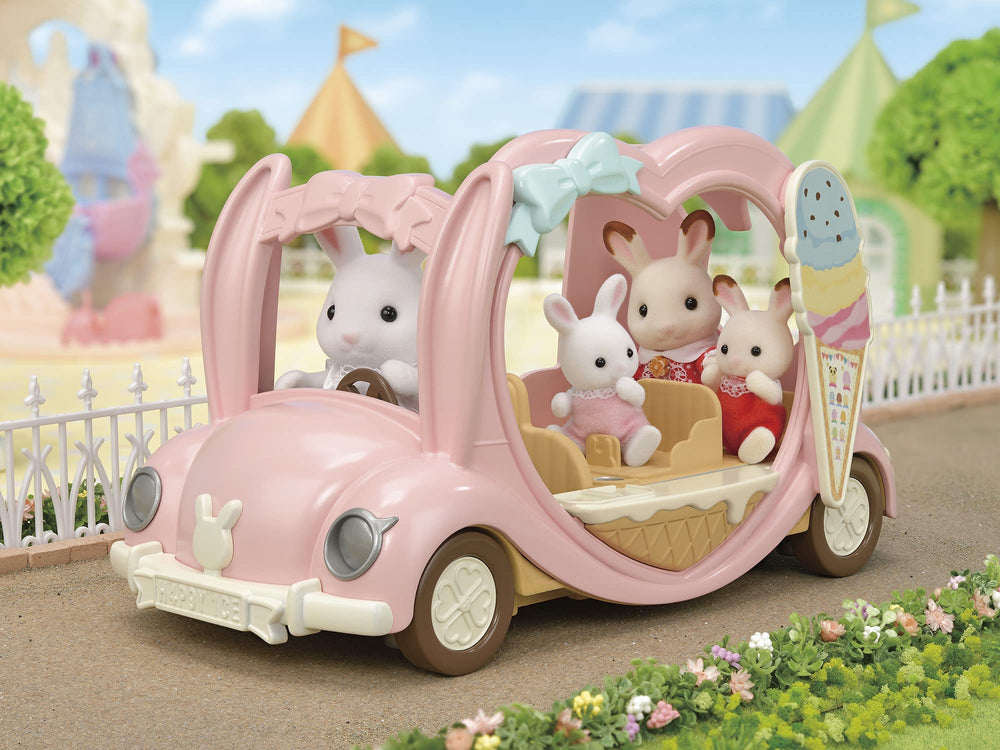 Calico Critters Ice Cream Scoop and cones enable creative dessert making.