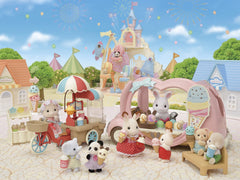 Calico Critters Chocolate ears toppings add cute decorating possibilities.