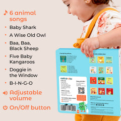 Durable construction supports gentle handling by little hands.