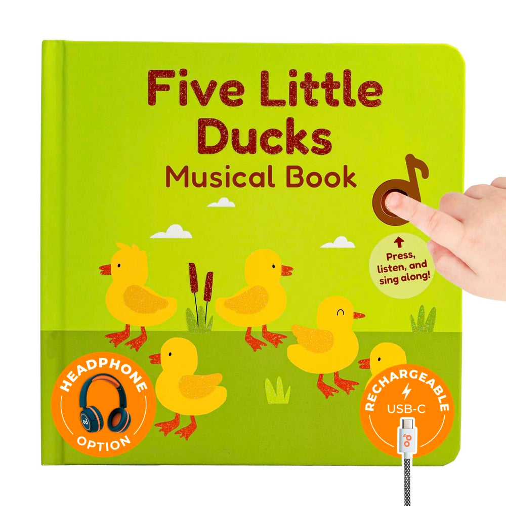 Cali's Books Five Little Ducks book cover invites early learning and play.