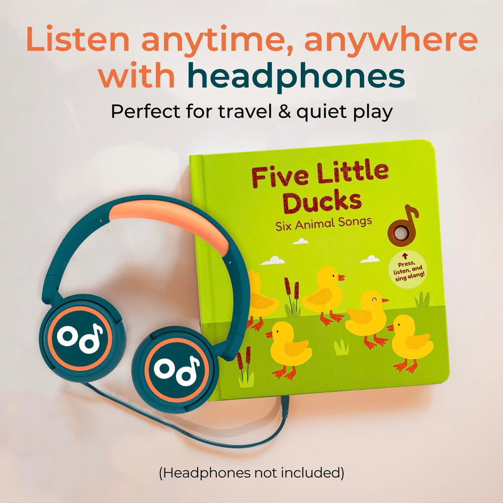 Cali's Books Five Little Ducks sound button engages little listeners during activities.
