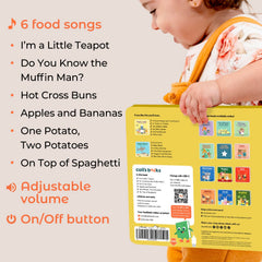 Cali's Books I'm a Little Teapot toddler singing page supports rhythm and language play.