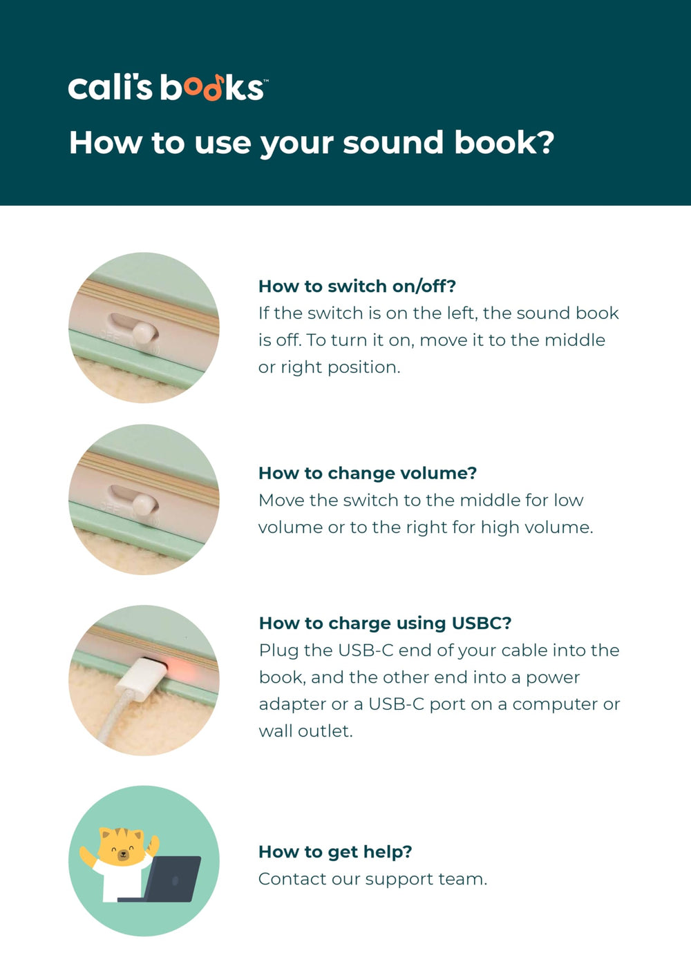 Calis Books Jewish Sound Book gift-ready packaging for holidays or baby naming