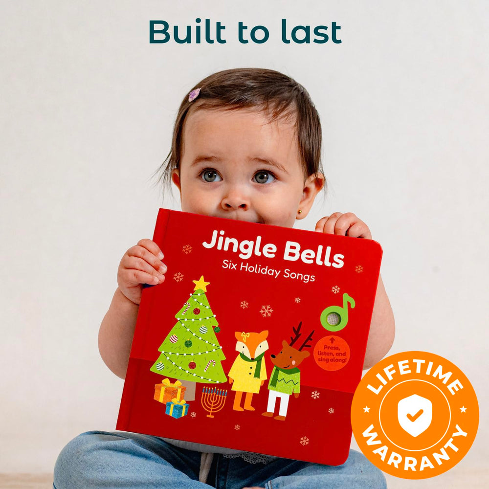 Cali's Books Jingle Bells gift-ready packaging for holiday gifting.