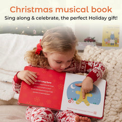 Cali's Books Jingle Bells page2 sound button encourages curiosity through music.
