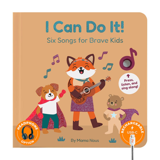 Cali's Books Music Book toddler cover inviting exploration and independent play