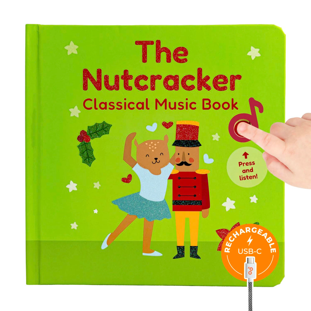 Cali's Books Nutcracker sound book with interactive buttons for early learning
