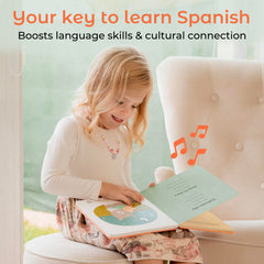 Cali's Books bilingual immersion book for babies with high-contrast art.
