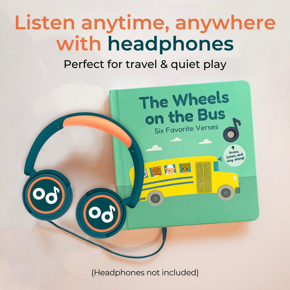 Cali's Books Wheels on the Bus USB-C port provides reliable recharge for play