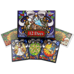 Calliope 12 Days of Christmas Santa card adds seasonal twist to rounds.