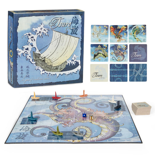 Calliope Tsuro of the Seas wake tiles mapped for strategic path planning.