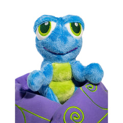 Side view showing adjustable weight placement for targeted sensory input.