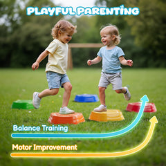 Calo versatile play stones for indoor rainy days and outdoor garden fun.